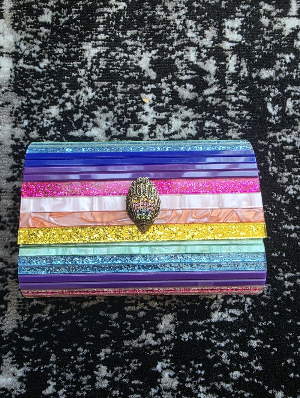 Kurt Geiger London Party Eagle Clutch Crossbody Bag BRAND NEW - Picture 2 of 16
